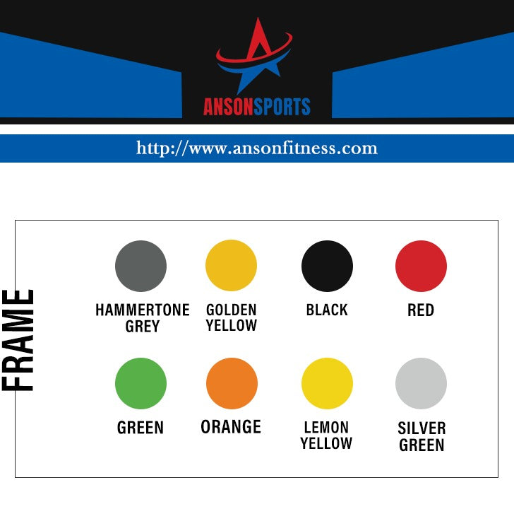 Anson Fitness Hyperextension Machine- Lower Back Hyper extension Bench - Adjustable Exercise Equipment for Hamstring and Glute - Anson Fitness