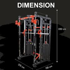 Anson Fitness – Functional Trainer with Smith Machine | Functional Trainer Combo Rack - Anson Fitness
