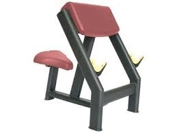Bench with Olympic rod Holder, Bicep Curl - Anson Fitness
