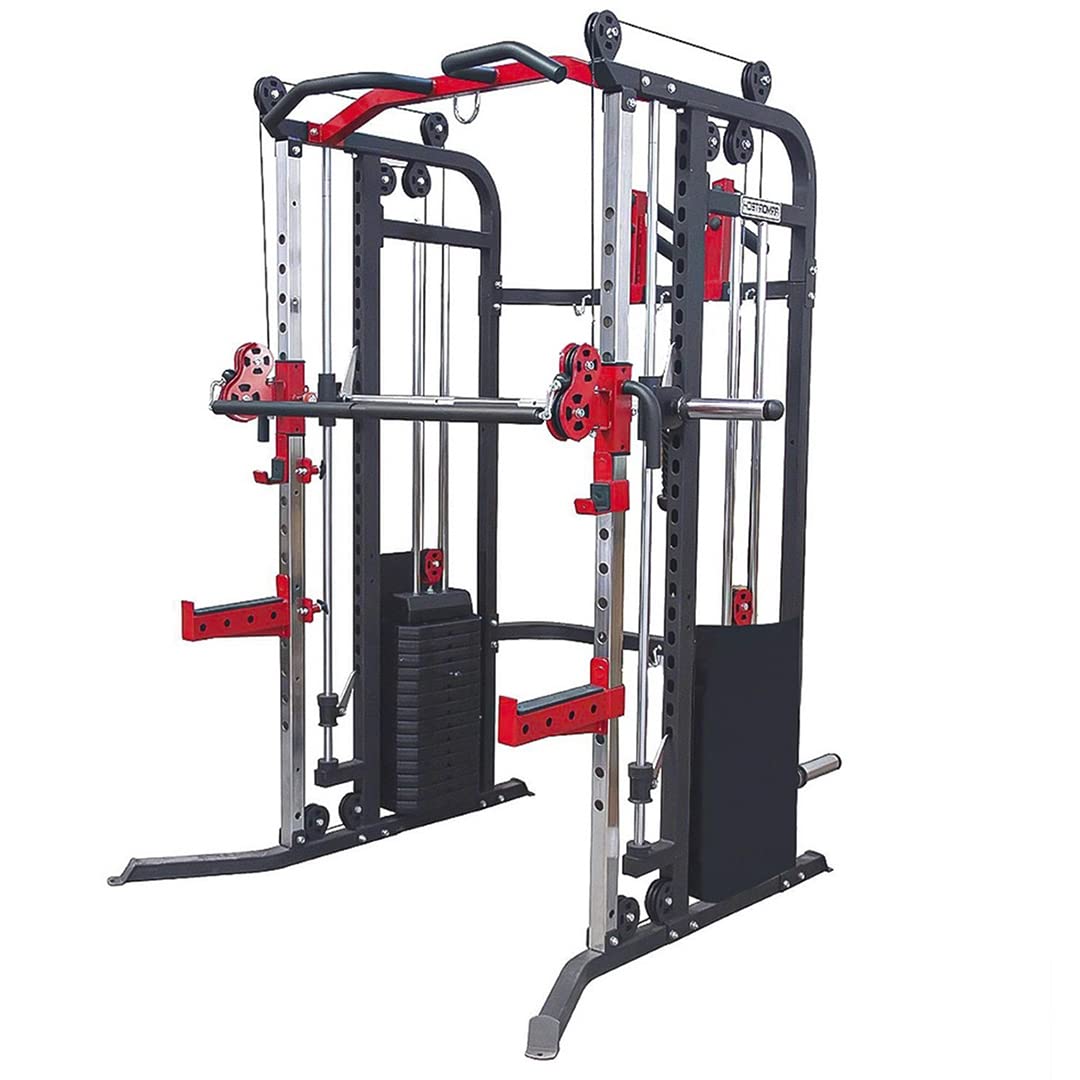 ANSON FITNESS Functional Trainer with Smith Machine Multi Gym