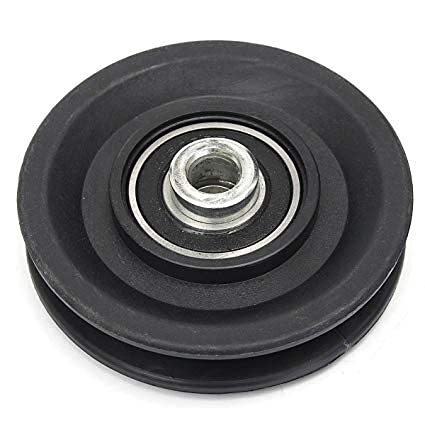Anson Fitness Gym Machine Pulley 5" with Inbuilt Bush and Bearing Black - Anson Fitness