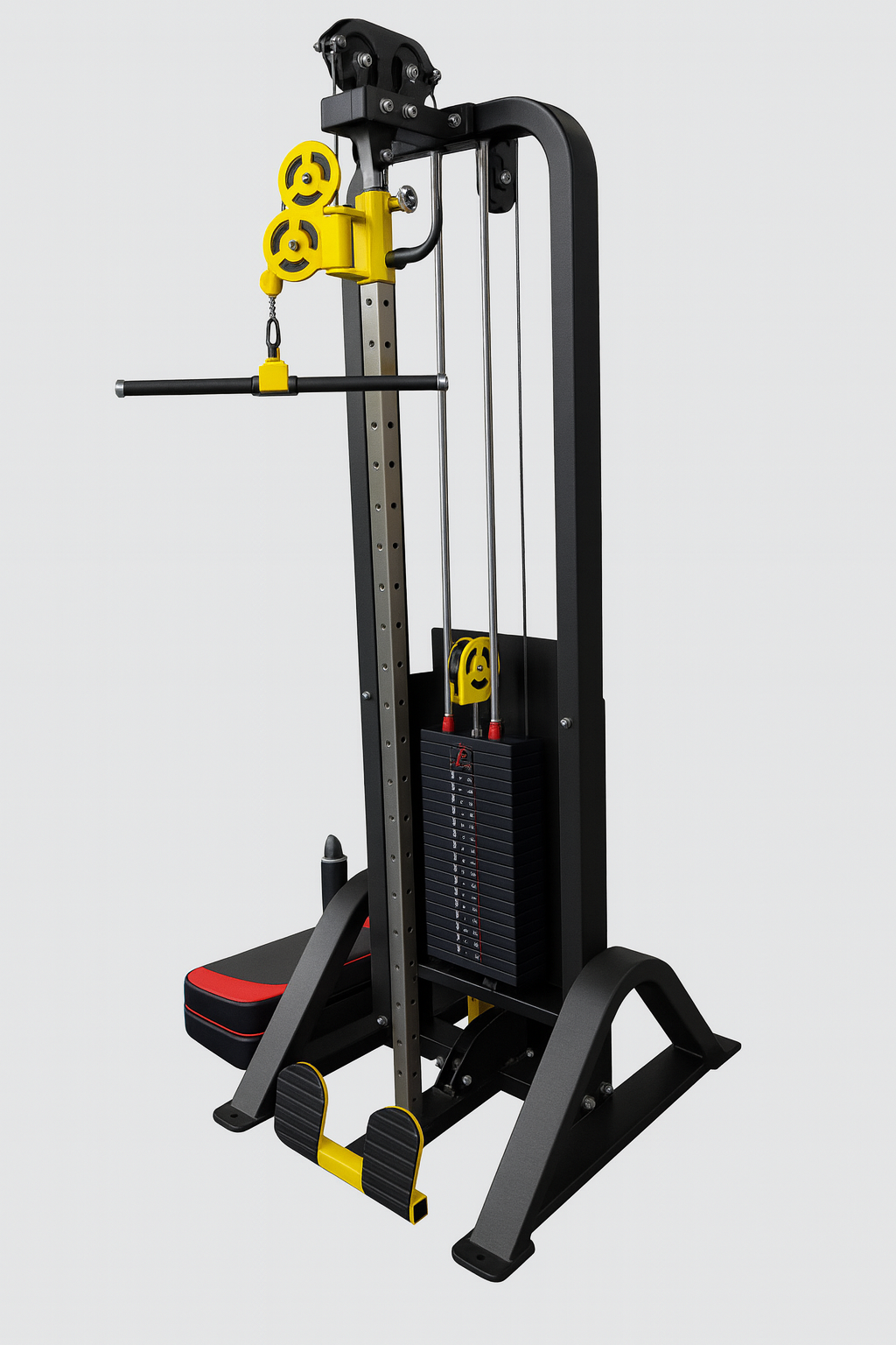 ANSON FITNESS – Single Cable/ HALF Crossover Machine 80kg weight stack (Commercial Grade)