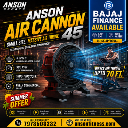ANSON Air Cannon 45 Pro – Ultimate Commercial High Velocity Air Circulator