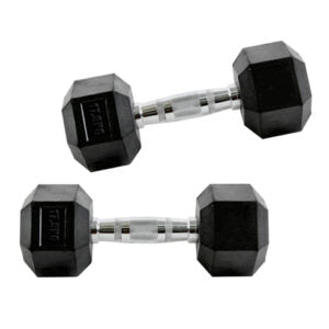 1 Kg Weight Hex Dumbbell - 2.5kg Pair - Anson Fitness