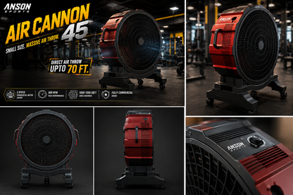 ANSON Air Cannon 45 Pro – Ultimate Commercial High Velocity Air Circulator