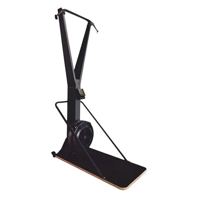 ANSON FITNESS COMMERCIAL-GRADE AIR RESISTANCE SKI MACHINE – FULL-BODY CARDIO TRAINER WITH DUAL HANDLE CORD SYSTEM, ADJUSTABLE RESISTANCE, AND DIGITAL PERFORMANCE MONITOR - Anson Fitness