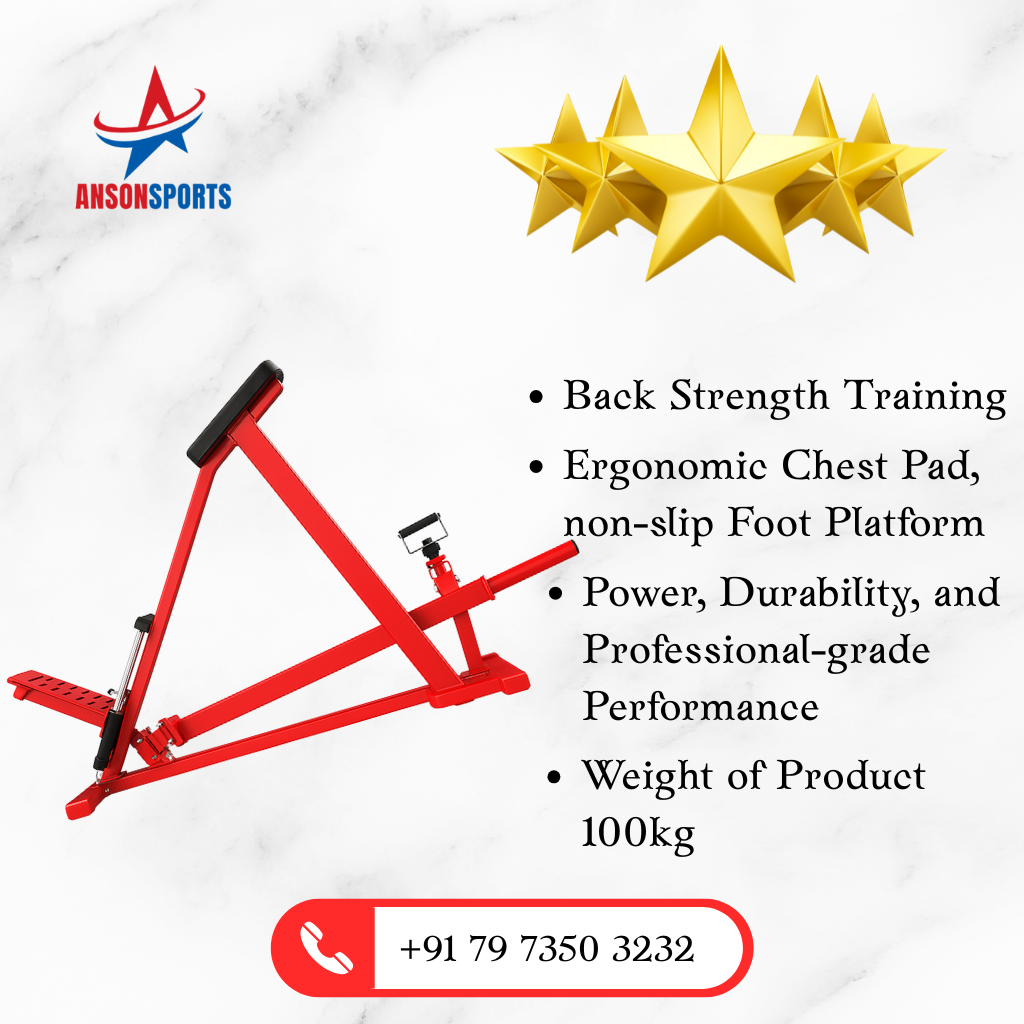 Plate Loaded T-Bar Row Machine | Back Strength | Anson Fitness