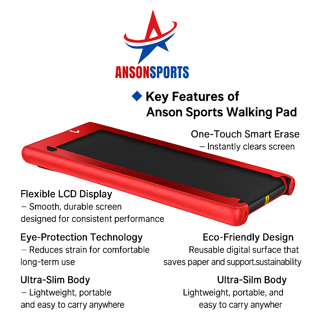 Anson Fitness | Heavy Duty Domestic Home Use Walking pad