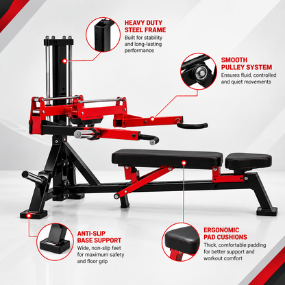 Commercial Chest Press Machine | Adjustable Plate Loaded Chest Press | Anson Fitness
