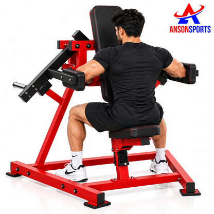 Plate Loaded Lateral Raise Machine | Heavy-Duty Shoulder Isolation Equipment | Side Deltoid Strength Trainer | Anson Fitness