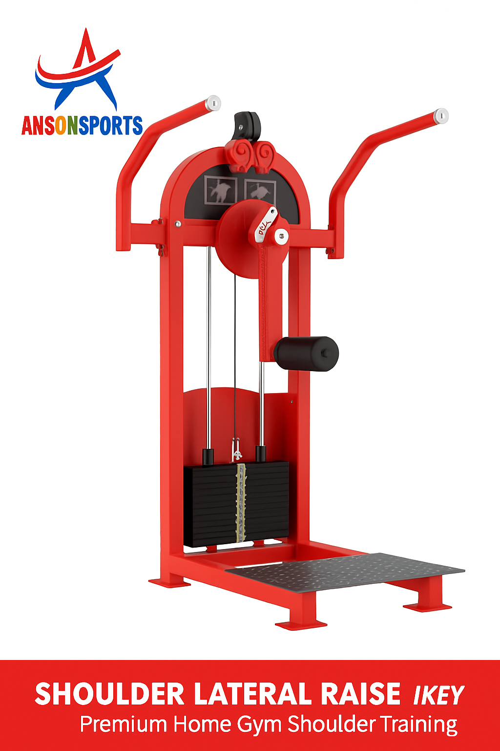 Anson Fitness | Shoulder Lateral Raise Machine | Home Gym Exercises
