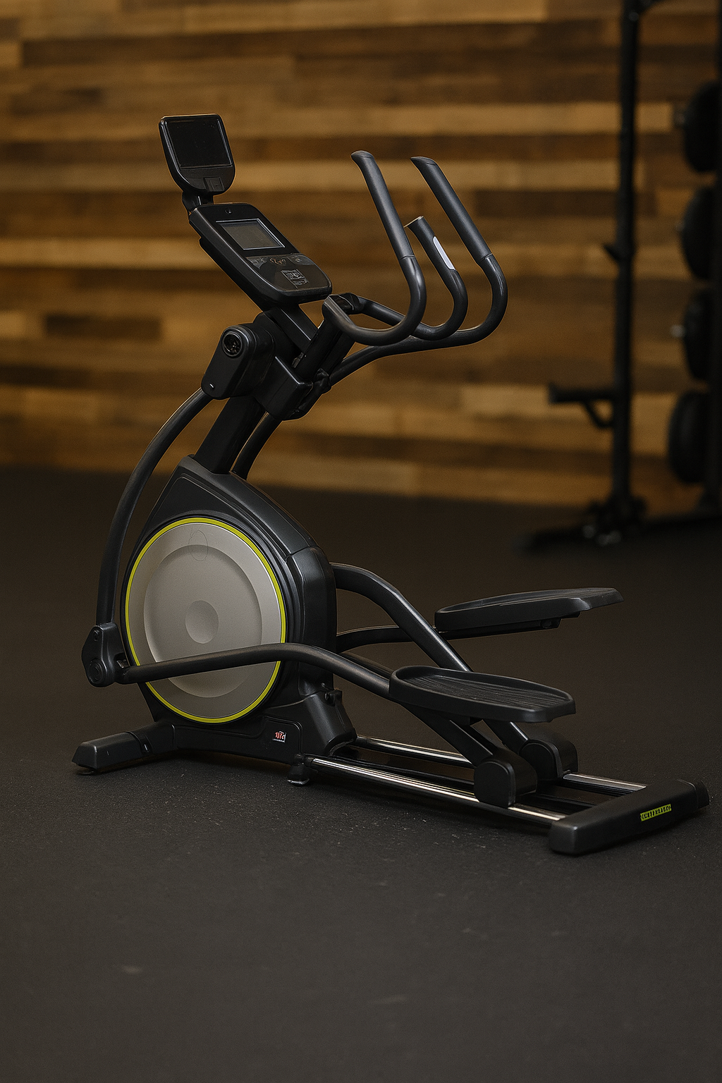 Commercial cross trainer