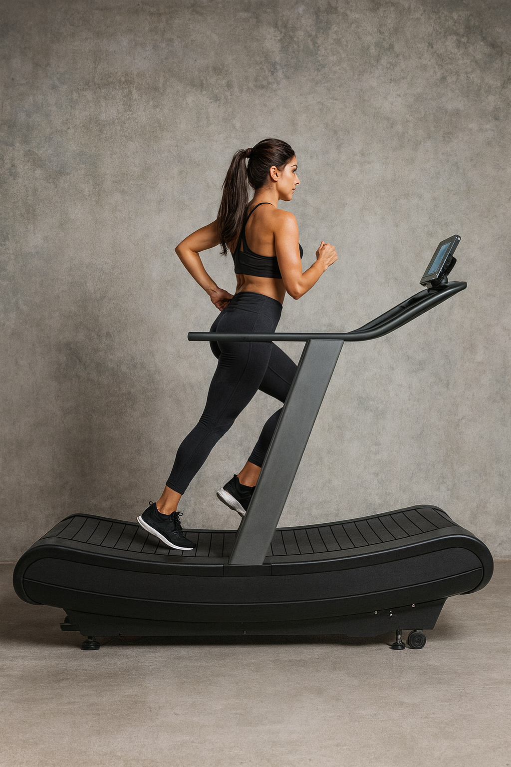 ANSON Curved manual treadmill