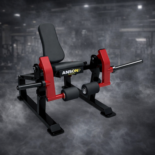 Anson Fitness | heavy Duty Plate Loaded Seated | Leg Extension and Leg Curl
