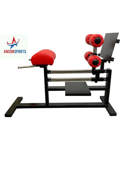 Anson Glute Ham Developer, Hamstring, Back and Abs Hyperextension Bench. Ghd Exercise Machine - Glute Ham Developer Commercial Quality - Anson Fitness