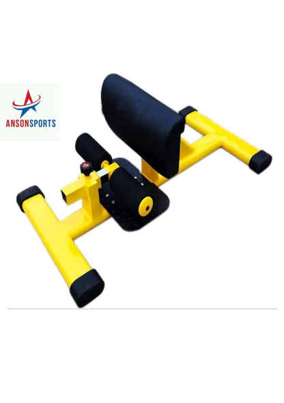 Anson Sissy Squat Machine - Leg Extension & Core Strength Trainer with Adjustable Foot Rollers and Calf Pads - Anson Fitness