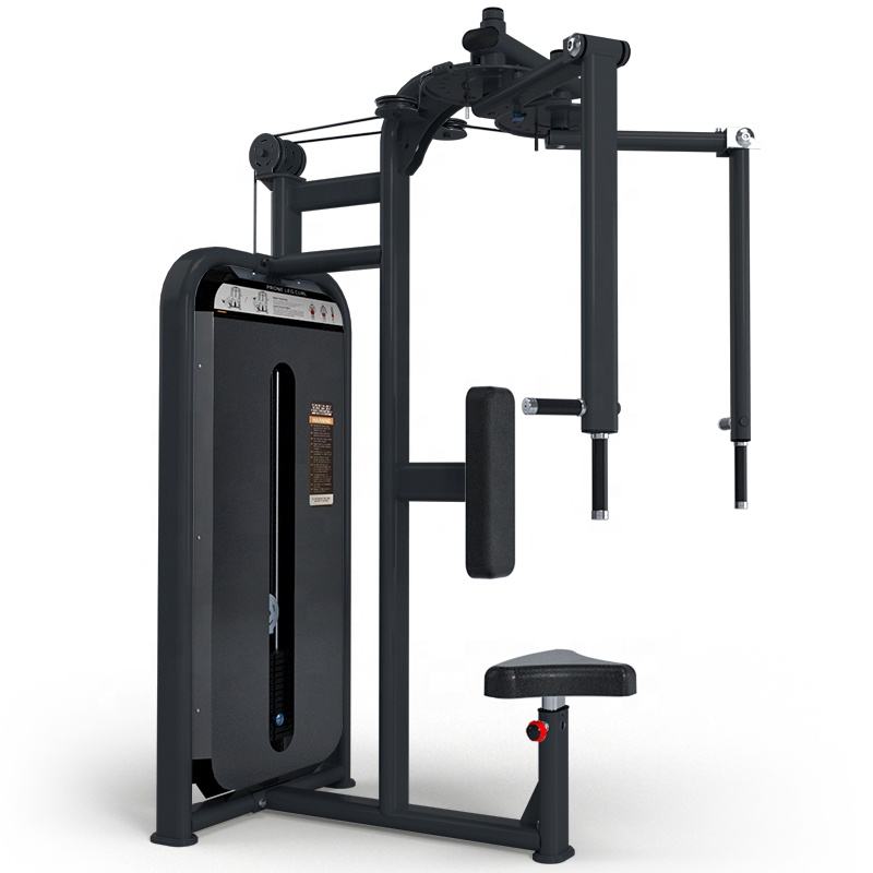Pec deck machine