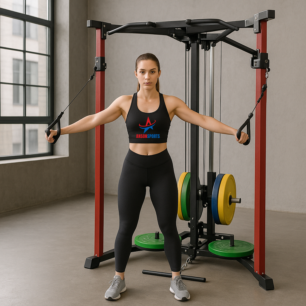 Cable Crossover Station Home Gym