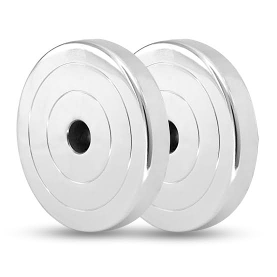 Chrome Steel Weight Plates - Anson Fitness