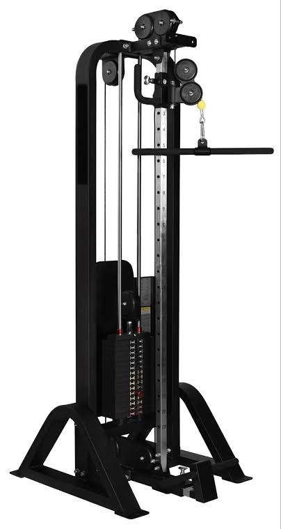 Adjustable Dual Pulley System Pull Down Fitness Station - Anson Fitness