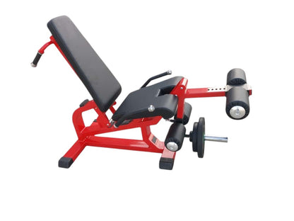 ANSON Fitness Leg Curl Leg Extension Bench | Multi-Purpose Adjustable Bench Flat, Incline Decline Bench with Leg Curl Leg Extension & Dumbbell Fly | Dual-Function Gym Equipment for Total Lower Body Strengthening - Ideal for Home and Commercial Use - Anson Fitness