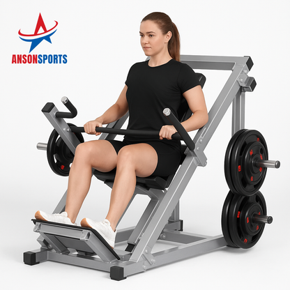 Plate-Loaded Chest-Supported Row Machine | Back, Lats, Rear Delts & Arm Strength Trainer