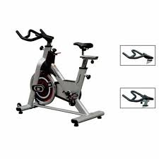 ANSON FITNESS AFS 4450 – COMMERCIAL GRADE SPIN BIKE WITH 20KG HEAVY BALANCED FLYWHEEL, BELT DRIVE SYSTEM, MAGNETIC RESISTANCE, 4-WAY ADJUSTABLE ERGONOMIC FRAME & MULTI-GRIP RACING HANDLEBARS