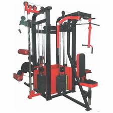 Anson Fitness Commercial functional trainer machine with Integrated Smith Machine, Dual Adjustable Pulley, and Chest Fly/Lat Pull Unit" - Anson Fitness