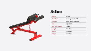 Anson Fitness Adjustable Abdominal Bench - Anson Fitness