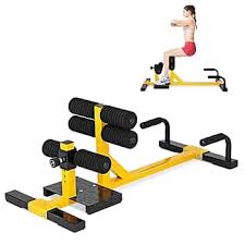 Anson Sissy Squat Machine - Leg Extension & Core Strength Trainer with Adjustable Foot Rollers and Calf Pads - Anson Fitness