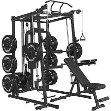ANSON FITNESS 4-Station Multi Gym | Multi Gym Machine | 4-Station Multi Gym Machine - Anson Fitness