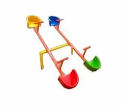 ANSON FITNESS Horse Rider Seesaw – Dual Seater Heavy-Duty Outdoor Play Equipment