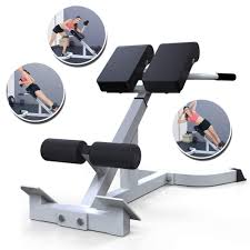 Anson Fitness Hyperextension Machine- Lower Back Hyper extension Bench - Adjustable Exercise Equipment for Hamstring and Glute - Anson Fitness