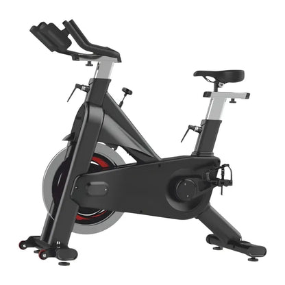 ANSON FITNESS AFS 4300 – COMMERCIAL GRADE SPIN BIKE WITH 20KG HEAVY FLYWHEEL, BELT DRIVE SYSTEM, MICRO-ADJUSTABLE RESISTANCE & ERGONOMIC RACING-STYLE FRAME DESIGN - Anson Fitness